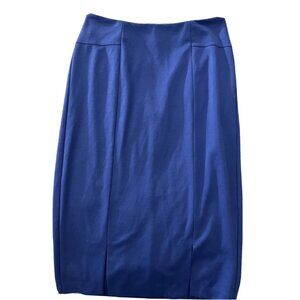 Cremieux Blue Pencil Skirt with Back Zipper Size XS Waist 28" - 26" long